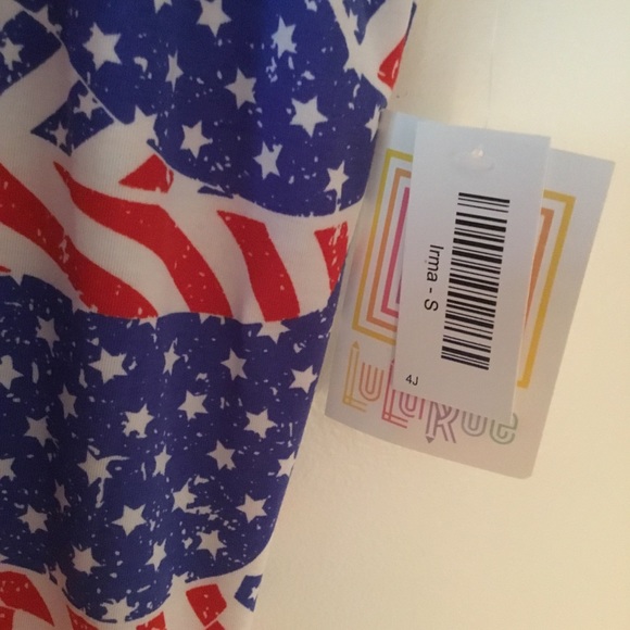 Lularoe Patriotic Irma - Picture 3 of 4